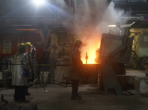 New bell being cast