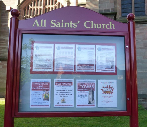 church-notice-board