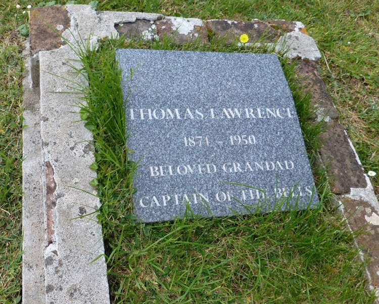 Lawrence tombstone